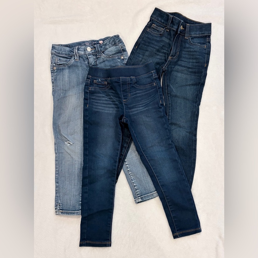 Girls Jeans Bundle – Size 5 (3 Pairs)